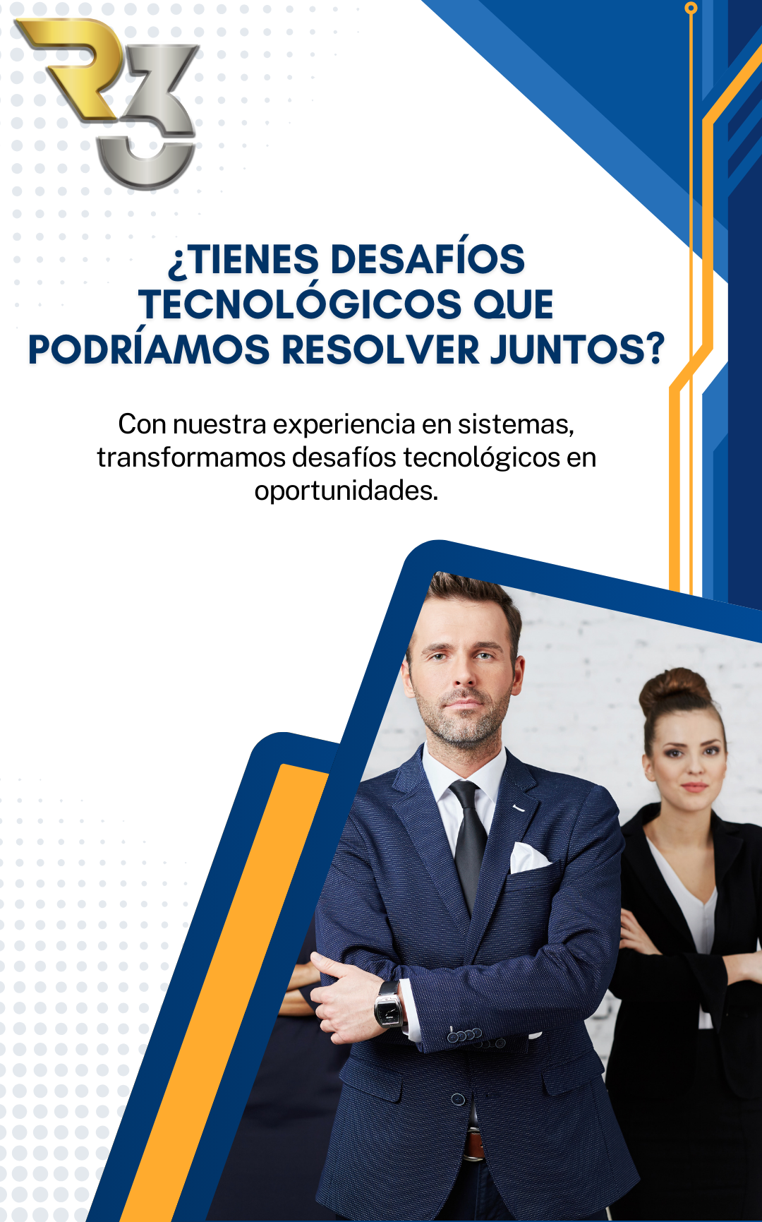 ¿Tienes desafíos tecnológicos que podríamos resolver juntos? — R3 TICS S.A.S